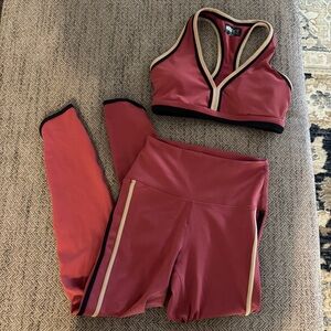 Beach Riot Color Block Workout Set